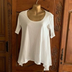Free People white swing T-shirt